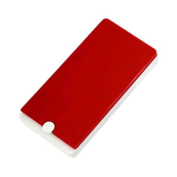 水彩パレット缶ケース 絵画用 アクリル画 戸外絵画 赤