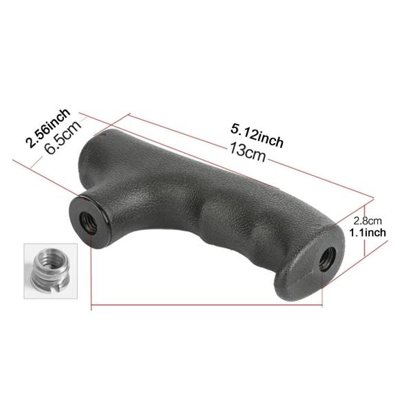 一脚ハンドルアダプター 一脚ヘッドアクセサリー 交換用杖ハンドル アウトドア活動 キャンプ トレッキング用