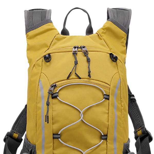 登山ハイキングバックパック 20L 多機能 旅行に快適 イエロー