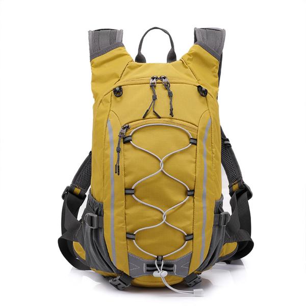 登山ハイキングバックパック 20L 多機能 旅行に快適 イエロー