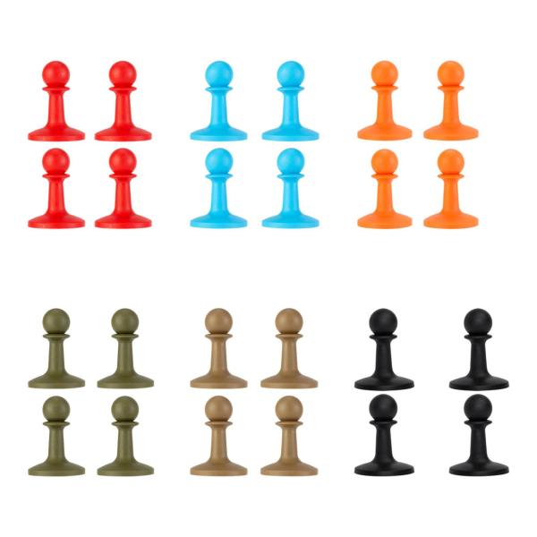 登山旅行愛好家ハイキング用保護キャップ4個入り防雷キャップレッド