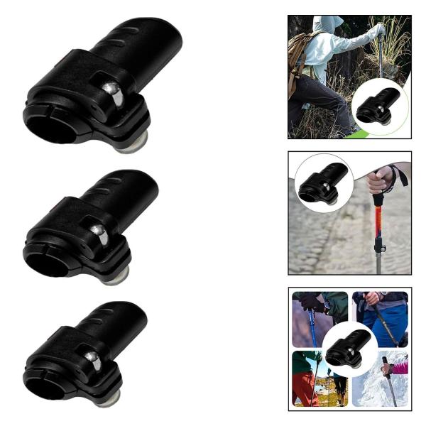 登山スティックポール 外部ロック スノーシューイング バックパッキング マウント クライミング 18mmパイプ用