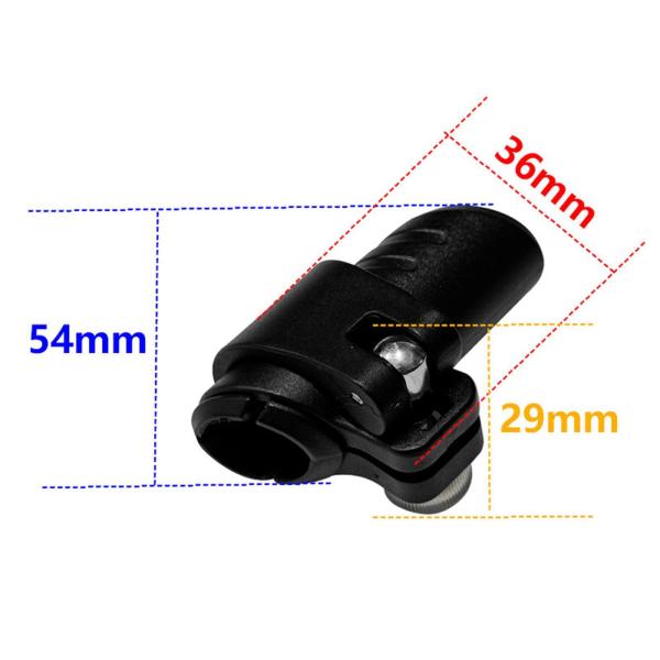 登山スティックポール 外部ロック スノーシューイング バックパッキング マウント クライミング 16mmパイプ用