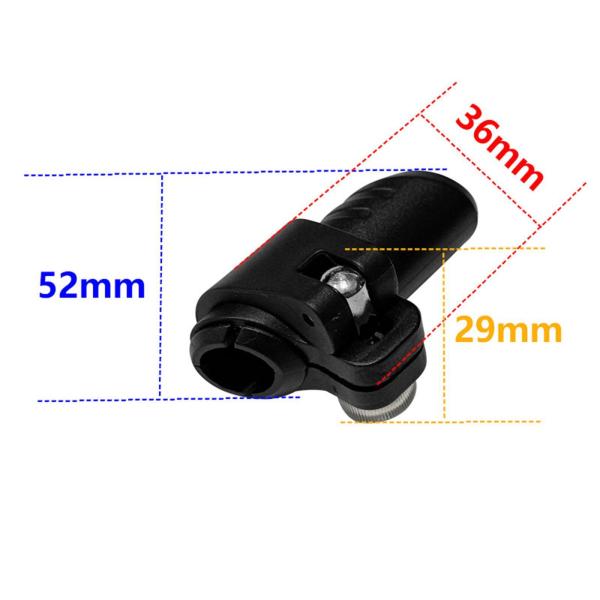 登山スティックポール 外部ロック スノーシューイング バックパッキング マウント クライミング 14mmパイプ用