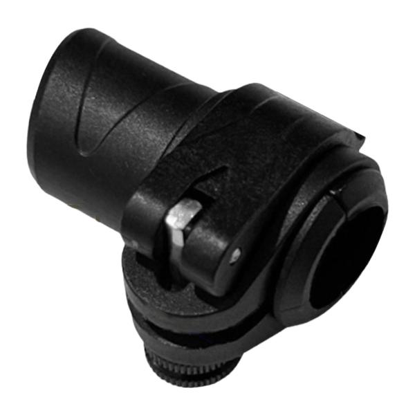 スティックポール 外付けロック ブラック 登山 スノーシュー マウント クライミング用 18mm