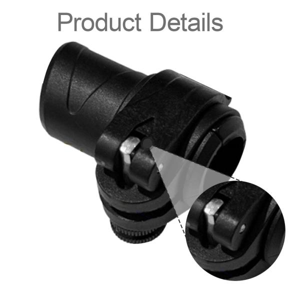 スティックポール 外付けロック ブラック 登山 スノーシュー マウント クライミング用 14mm