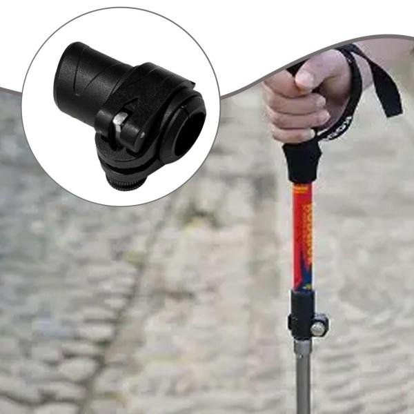 スティックポール 外付けロック ブラック 登山 スノーシュー マウント クライミング用 14mm
