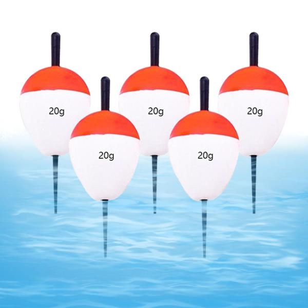 釣り用フロート EVA ロングキャスト 釣り用フロート ナマズ釣り用 20g 5個