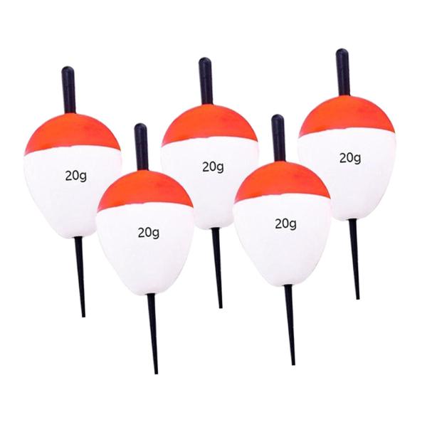 釣り用フロート EVA ロングキャスト 釣り用フロート ナマズ釣り用 20g 5個
