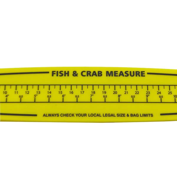 魚測定ゲージ 31インチ/80cm 軽量アクセサリー マリンフィッシング測定インチとメートル法 ボート用