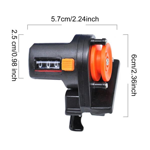 長さゲージ 釣り糸カウンター 測定ツール 釣り糸深度計 トローリング用