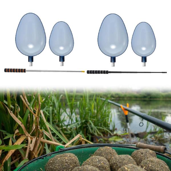 釣り餌キャスティングスプーンツール愛好家用滑り止め投げスプーン2個オレンジ