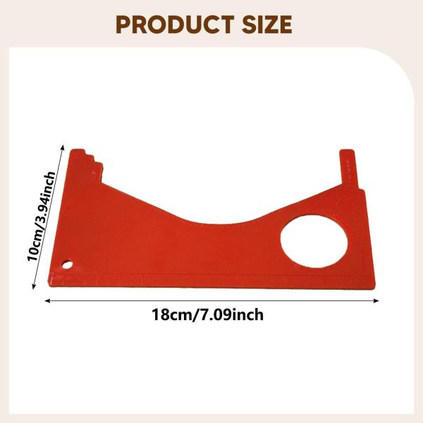 カニゲージ メジャー用品 釣り道具 コンパクト ギフト 釣りアクセサリー カニ定規 初心者 お父さん 大人 漁師 父親用