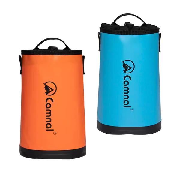 ツリークライミングロープバッグ ポータブル 5L 防水 多目的 アウトドア用品 ブルー