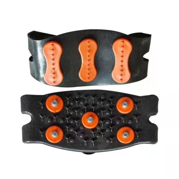 アイストラクションクリート 5つのマンガン鋼スパイクグリップ付き 登山 冬 氷 雪 グリップ アクセサリー 子供 大人 靴爪