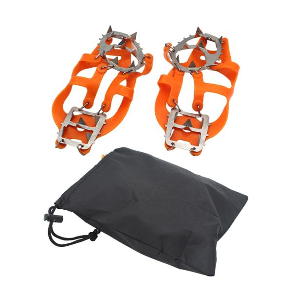 冬用シューズアイゼンギフト 氷上釣り用ポータブルシューズグリップ