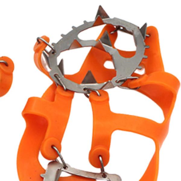 冬用シューズアイゼンギフト 氷上釣り用ポータブルシューズグリップ