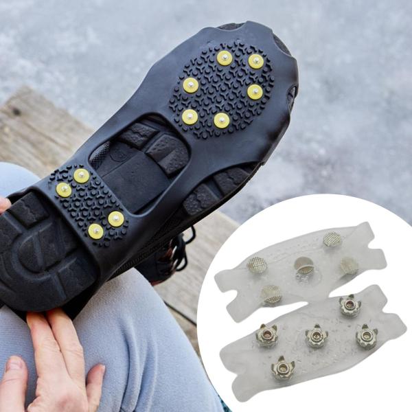 靴ブーツ用アイスクリート、ランニング、クライミング、登山用アイスグリッパー