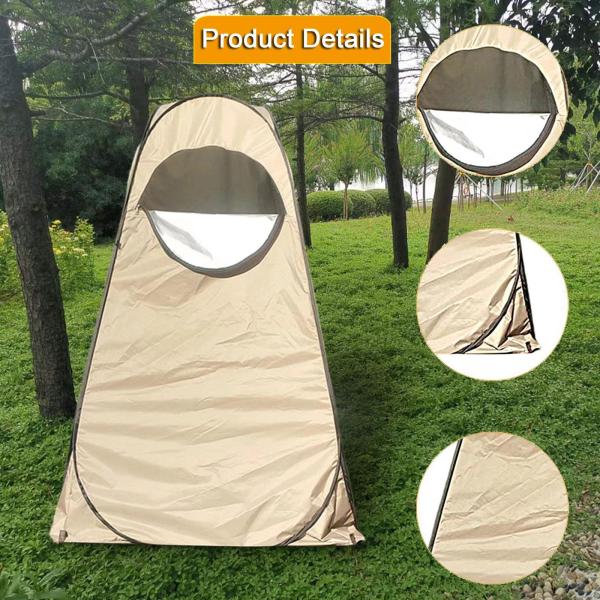 シャワーテント シェルター トイレテント 簡単設置 ポータブル 窓付き ドレッシングルーム ドア1つ 窓1つ