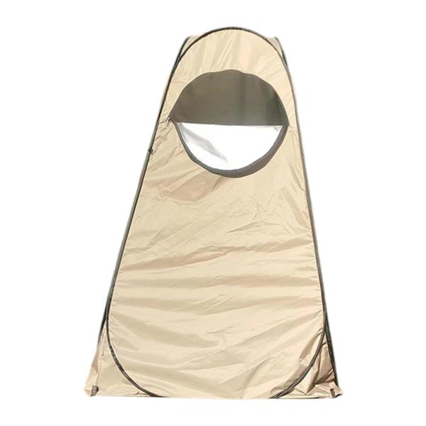 シャワーテント シェルター トイレテント 簡単設置 ポータブル 窓付き ドレッシングルーム ドア1つ 窓1つ