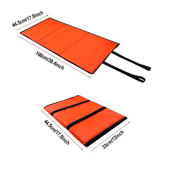 フィッシングアンフッキングマット プレミアム多機能プロ仕様釣りアクセサリー オレンジ