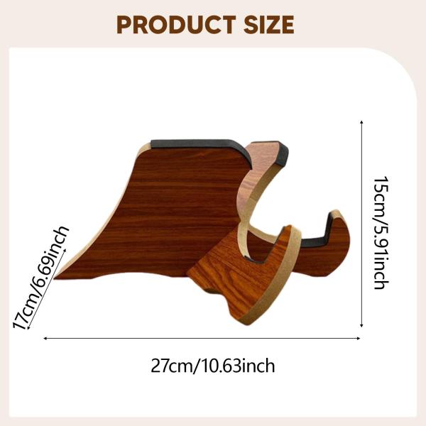 スケートボードスタンド 木製 実用的 頑丈 DIY 簡単組み立て スケートボードホルダー スタイル B