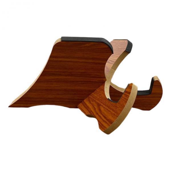 スケートボードスタンド 木製 実用的 頑丈 DIY 簡単組み立て スケートボードホルダー スタイル B