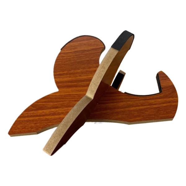 スケートボードスタンド 木製 実用的 頑丈 DIY 簡単組み立て スケートボードホルダー スタイル C