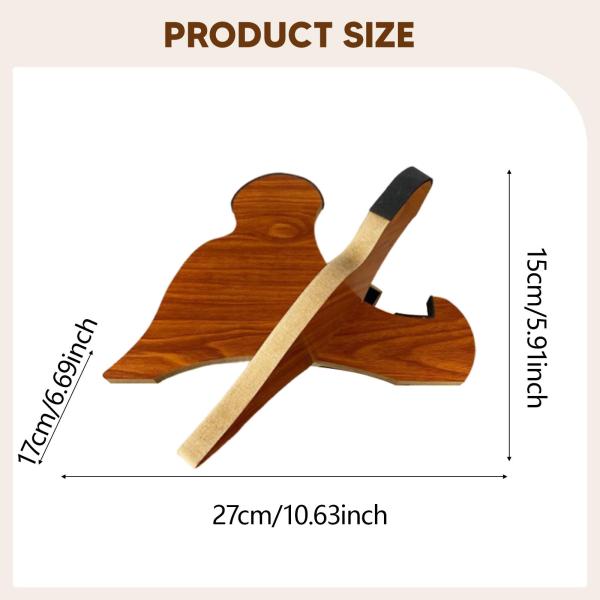 スケートボードスタンド 木製 実用的 頑丈 DIY 簡単組み立て スケートボードホルダー スタイル D