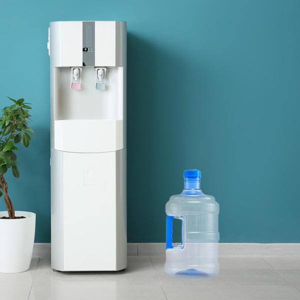 再利用可能なウォーターボトル容器 ペット用 キャップ付き 水筒 キャンプ 車 キッチン用 5L