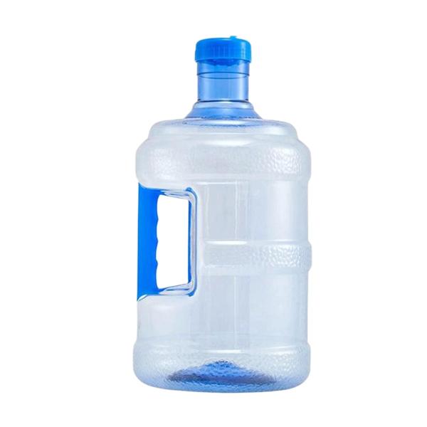 再利用可能なウォーターボトル容器 ペット用 キャップ付き 水筒 キャンプ 車 キッチン用 5L