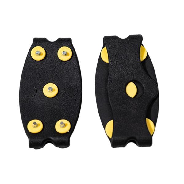 5スタッドクライミングクランポンアイスグリッパーハイキングアウトドアアクティビティフットウェアスタイルB