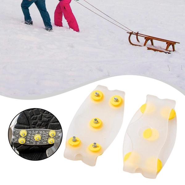 5スタッドクライミングクランポンアイスグリッパーハイキングアウトドアアクティビティフットウェアスタイルC