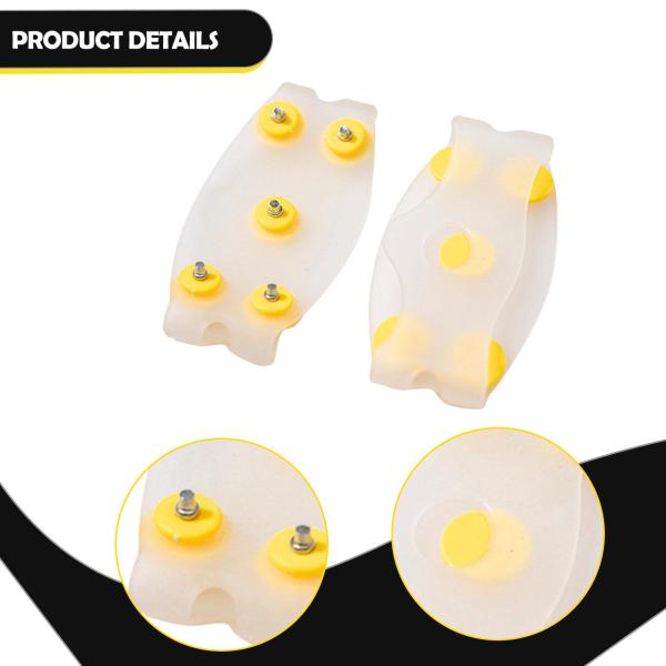 5スタッドクライミングクランポンアイスグリッパーハイキングアウトドアアクティビティフットウェアスタイルC