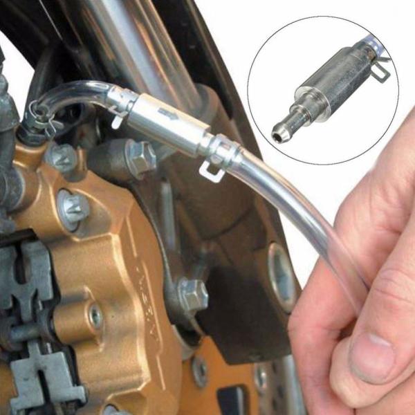 ブレーキブリーダーツール オートバイク ラッチブレーキ ブリーダーホース 片方バルブ チューブツールキット