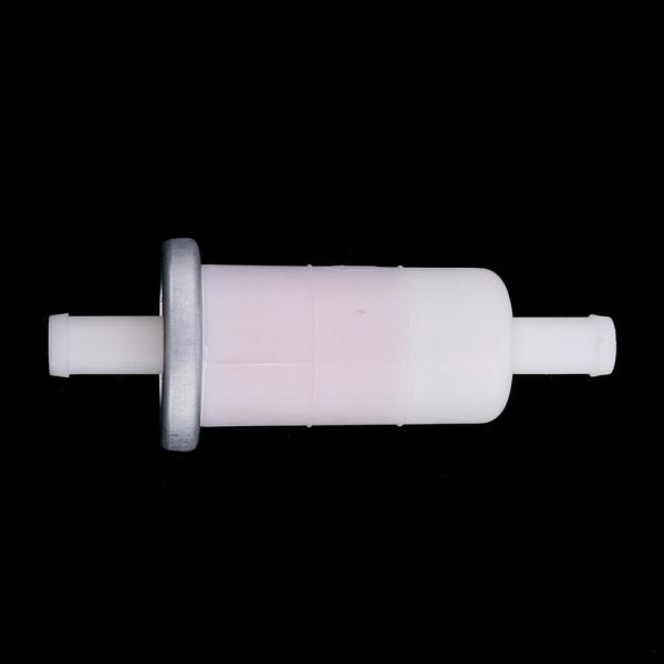 バイク 燃料フィルター ホンダ  インライン 10mm イン/アウト用 白
