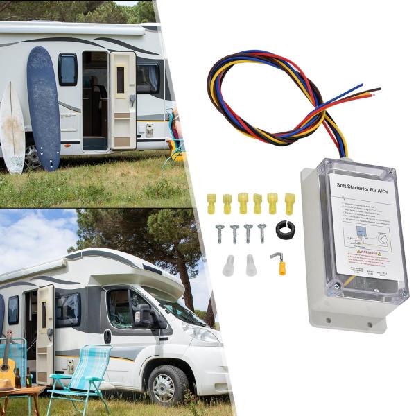 汎用エアコンソフトスタートキット RV ソフトスタートキット 発電機付き電気機器のメンテナンス 自動車 RV用