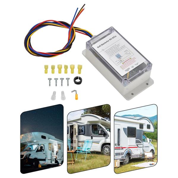 汎用エアコンソフトスタートキット RV ソフトスタートキット 発電機付き電気機器のメンテナンス 自動車 RV用