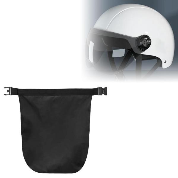 オートバイヘルメットバッグアクセサリーポータブル用品軽量オックスフォード布ブラックパスワードロック