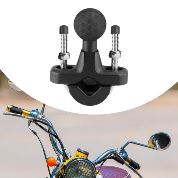 ジェネリックUボルト固定ベースホールディング電話マウント、マルチデバイスサポートアクセサリオートバイハンドルバー25 mmボールヘッド