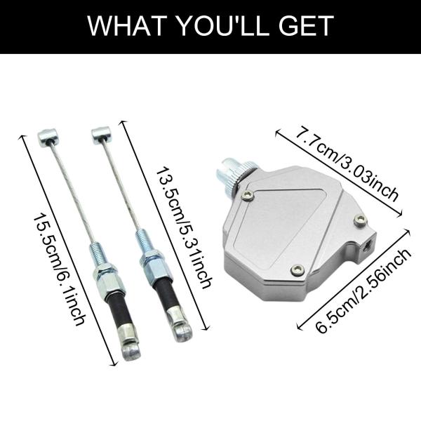 オートバイスタントクラッチケーブルスペアパーツコンポーネント高性能交換用argent