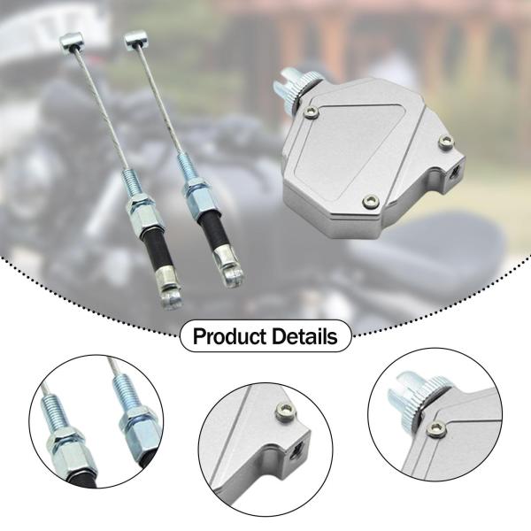 オートバイスタントクラッチケーブルスペアパーツコンポーネント高性能交換用argent