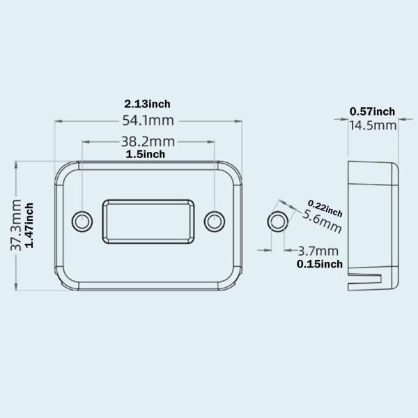 オートバイ用アワーメーター ポータブル バイク 船舶 船外機 スノーモービル用 レッド