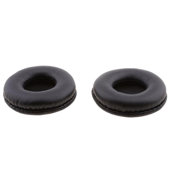 ATH用イヤーパッドフォームスポンジイヤーパッドカバー-SJ55SJ33 ESW9 SJ5SJ3ブラック