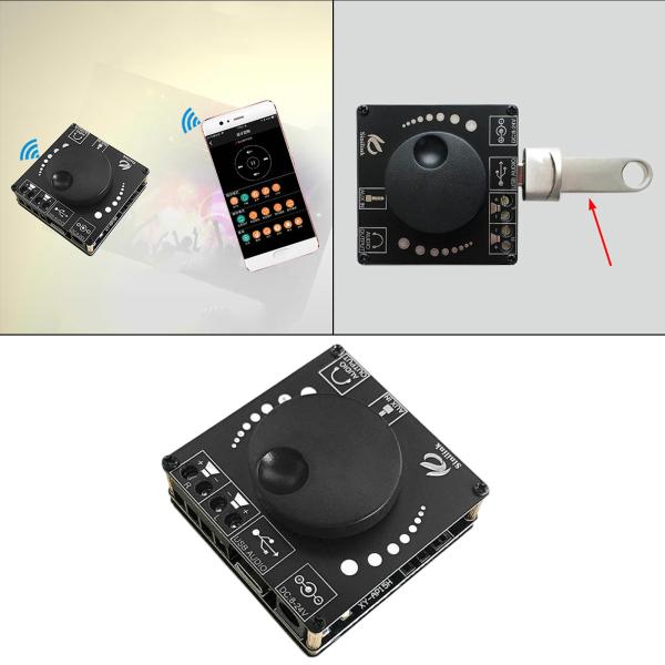スピーカーDIYシステム用の2x20Wステレオアンプボードパワーアンプ