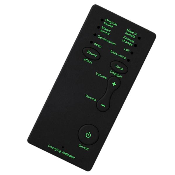 ボイスチェンジャー、ポータブルマシン音声美化ハンドヘルドミニチェンジャー、PC用用タブレットアンカー用