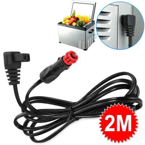 カー冷蔵庫カークーラー電源アダプター2M延長コードシガレットライター