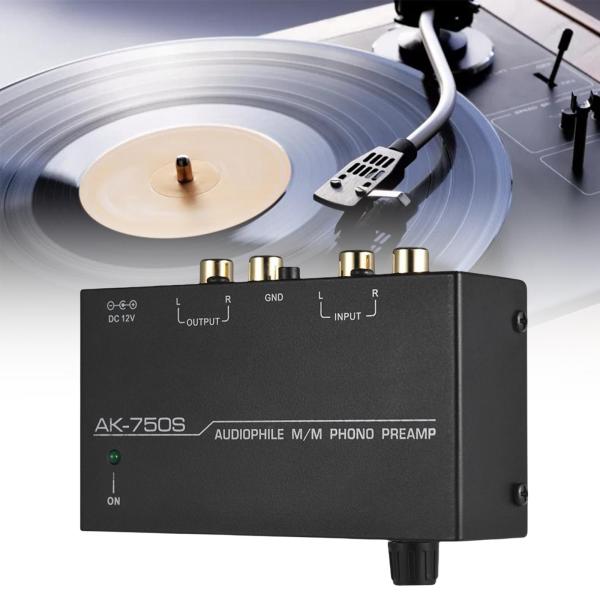 Phono Preamp プリアンプ 米国標準 フォノ信号をレベル信号に変換するための耐久性
