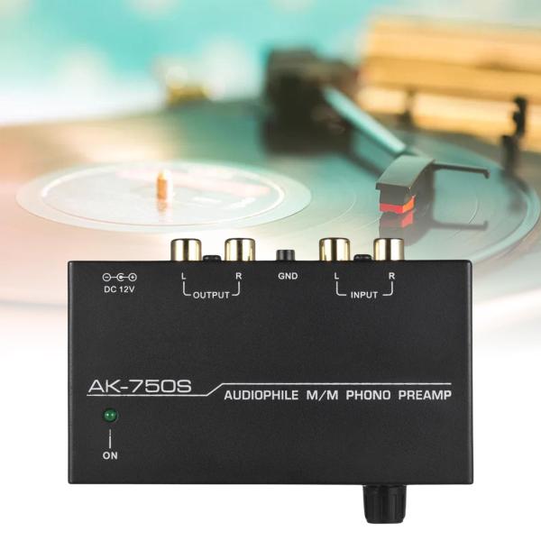 Phono Preamp プリアンプ 米国標準 フォノ信号をレベル信号に変換するための耐久性