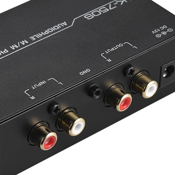 Phono Preamp プリアンプ 米国標準 フォノ信号をレベル信号に変換するための耐久性